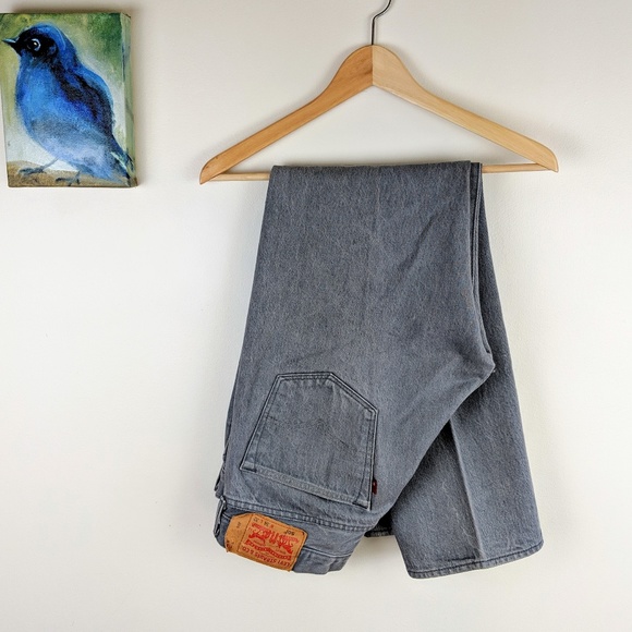 Levi's Denim - Levi's 501 jeans, gray Levi 501s